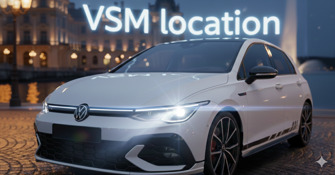 VW Golf GTI Clubsport 2025 — Location VSM Location Genève